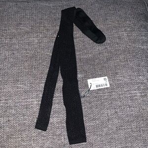 Brand New Black Knitted Tie
